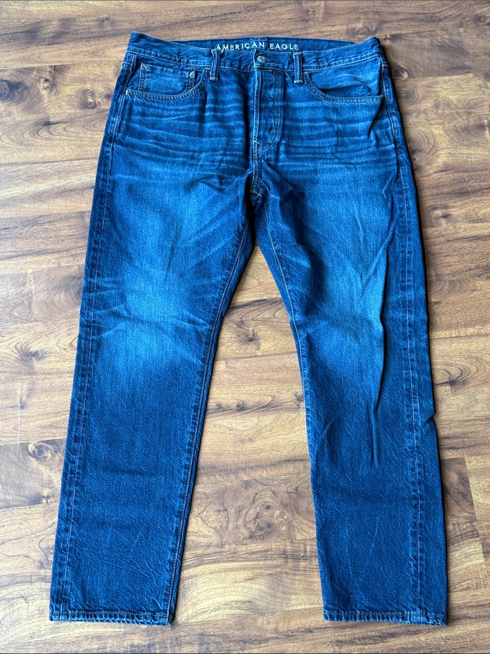 American Eagle Outfitters Men's Indigo Straight Jeans